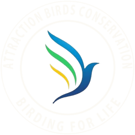 Attraction Birds Conservation logo, light version